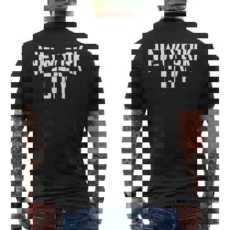 New York City スウェットシャツ メンズ レディース メンズTシャツ バックプリント - Kawaiitshirt