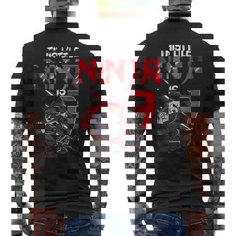 Ninja 7 Años Cumpleaños Niño Regalos 7Th Ninja Cumpleaños Niños Camiseta Hombre Estampado Espalda - Regaloses