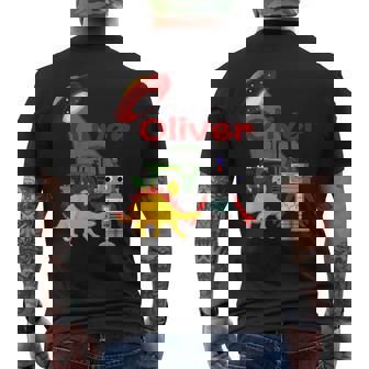 Niños Oliver Nombre Personalizado Para Niños Camiseta Hombre Estampado Espalda - Regaloses
