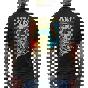 Niveau 35 Débloqué Gamer Né En 1989 Anniversaire De 35 Ans T-shirt imprimé au dos - Cadeauxyz