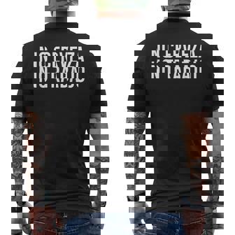 No Cerveza No Trabajo Camisa Divertida Idea De Regalo De Cerveza Española Camiseta Hombre Estampado Espalda - Regaloses