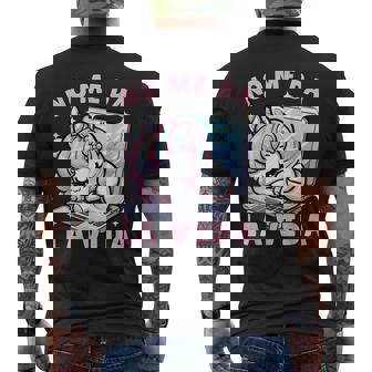 No Me Da Laida Divertido Unicornio Divertida Camiseta Hombre Estampado Espalda - Regaloses