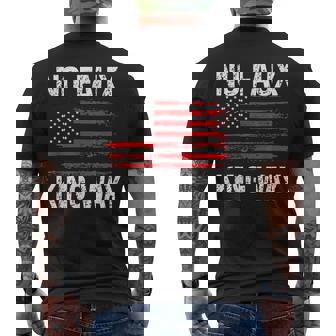 No Faux King Way 86 47 Resist Men's T-shirt Back Print - Thegiftio