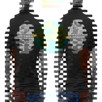 No Hay Planeta B Gran Día De La Tierra Planeta Ambientalista Camiseta Hombre Estampado Espalda - Regaloses