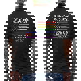 No Kings Day June 14Th Protest 2025 No Kings In America Men's T-shirt Back Print - Thegiftio