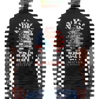 No Kings Fight Oligarchy Men's T-shirt Back Print - Monsterry
