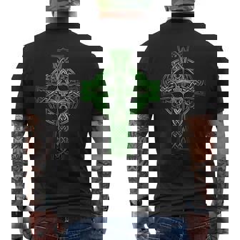Nœud De Croix Celtique Irlandaisainte Trinité Chrétienne Celte Écossais T-shirt imprimé au dos - Cadeauxyz