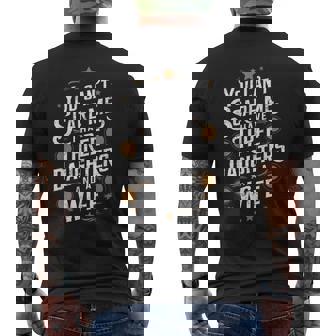 Non Puoipaventarmi Ho Tre Figlie E Un Padre Moglie T-shirt da uomo con stampa posteriore - Novitaregali
