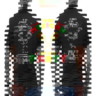 Nooy Mexicano Peroamos A Celebraracaciones Mexicanas Camiseta Hombre Estampado Espalda - Regaloses