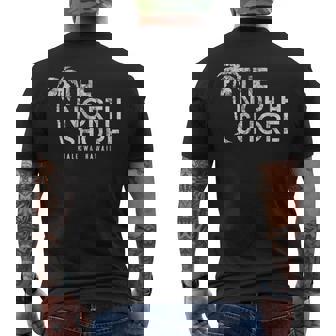 Northhore ハワイ ヤシの木 ビンテージスタイル メンズTシャツ バックプリント - Kawaiitshirt