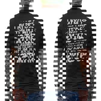 Not Your Typical Doctor Buttill A Doctor メンズTシャツ バックプリント - Kawaiitshirt