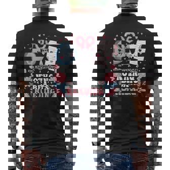 Nothing Beats Reading Book Librarian Rock Paper Scissors Men's T-shirt Back Print - Monsterry