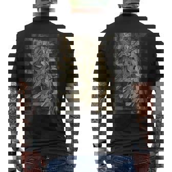 Nude Descending Ataircase No 2 階段を降りる裸体、No。2 メンズTシャツ バックプリント - Kawaiitshirt