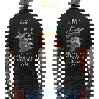 Nuestro Primer Día De La Madre A Juego 2024 Feliz Primer Día De La Madre Camiseta Hombre Estampado Espalda - Regaloses