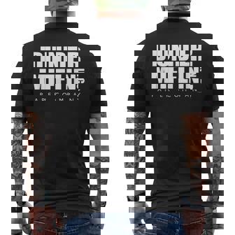 The Office Dunder Mifflin 快適tシャツ 公式tシャツ メンズTシャツ バックプリント - Kawaiitshirt