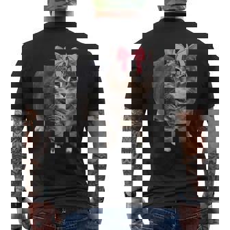 Oia Cat Meme Je Me Réveille Je M'engage Dans Tomfoolery Oia Cat Coquette T-shirt imprimé au dos - Cadeauxyz