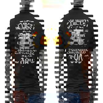 Oktoberfest Schitzengiggles Squad German Drinking Festival Men's T-shirt Back Print | Seseable CA