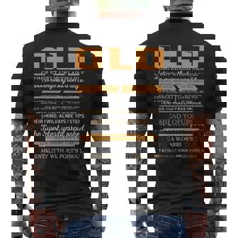 Old Completely Unexplainable Notices Everything But Won’T Say It Name Men's T-shirt Back Print | Seseable UK