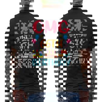 Omg It's My 66Th Birthday Happy Day To Me You 66 Years Old Men's T-shirt Back Print - Monsterry