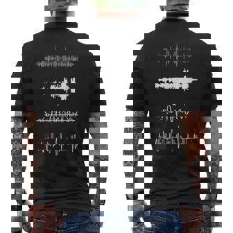 Ondas Deonido Dj Camiseta Hombre Estampado Espalda - Regaloses