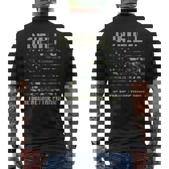 Oneill 姓 姓 迷彩 アメリカ国旗 メンズTシャツ バックプリント - Kawaiitshirt