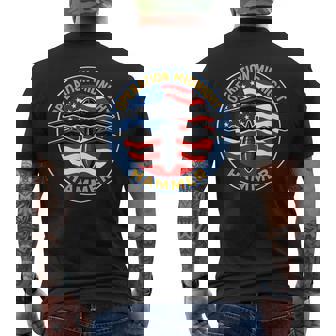 Operation Midnight Hammer Usa Flag Midnight Hammer Men's T-shirt Back Print | Mazezy