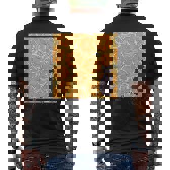 Orange Cat メンズTシャツ バックプリント - Kawaiitshirt