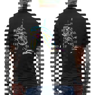 Orca Ballena Camiseta Hombre Estampado Espalda - Regaloses