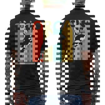 Orca シャチ 動物 メンズTシャツ バックプリント - Kawaiitshirt