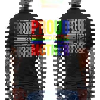 Orgullo Orgullo Madre Arco Iris Gay Lesbiana Niño Amor & Apoyo Camiseta Hombre Estampado Espalda - Regaloses