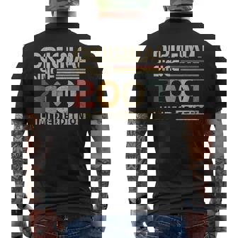 Original 2007 Regalo De Cumpleaños De 18 Años Para Niños Y Niñas Camiseta Hombre Estampado Espalda - Regaloses
