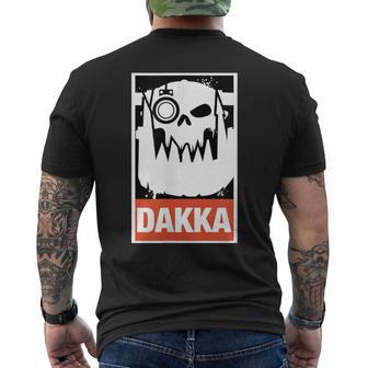 Ork Dakka Trukk Ork Hammer War Ork Men's T-shirt Back Print - Thegiftio UK