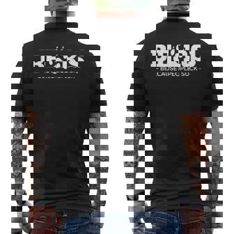 Orso Pawprint Divertente Orso T-shirt da uomo con stampa posteriore - Novitaregali