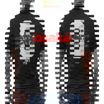 Osaka Tokyo T-shirt imprimé au dos - Cadeauxyz