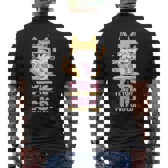 Oui J'aime Tricoter Non Je Ne Suis Pasieux Meme Knitting T-shirt imprimé au dos - Cadeauxyz