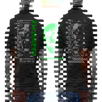 Outfit Rave Hardstyle Cráneoerde Retro Camiseta Hombre Estampado Espalda - Regaloses