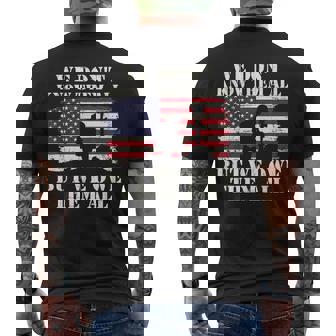 We Owe Them All Patriotic America Veterans Memorial Day Men's T-shirt Back Print - Monsterry