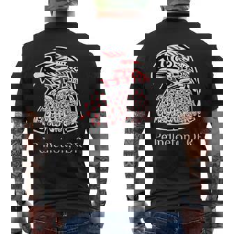 Pacific Nw ネイティブアメリカン インディアン イーグル ペンドルトン Or メンズTシャツ バックプリント - Kawaiitshirt