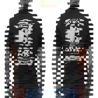 Padre De 2 Hijos Día Del Padre Regalo Doble Papá Camiseta Hombre Estampado Espalda - Regaloses