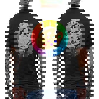 Palette D'artiste Recto-Verso T-shirt imprimé au dos - Cadeauxyz