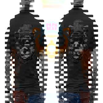 Papa Bear Father's Day Great Dad Joke Men's T-shirt Back Print - Thegiftio