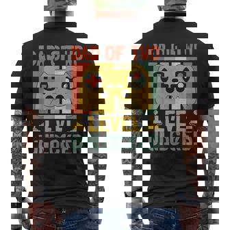 Papá De Dos Niveles Desbloqueado Anuncio De Embarazo Futuro Papá Camiseta Hombre Estampado Espalda - Regaloses