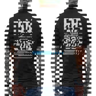 Papa En Cours Annonce Papa De Jumeaux 2025 T-shirt imprimé au dos - Cadeauxyz