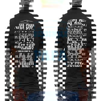 Papa Homme Humour Drole Fete Des Peres Meilleur Papa T-shirt imprimé au dos - Cadeauxyz