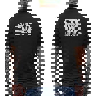 Papa Le Parachutiste Le Mythe T-shirt imprimé au dos - Cadeauxyz