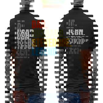 Papá Maridotevedore Leyenda Trabajador Portuario Estibador Camiseta Hombre Estampado Espalda - Regaloses