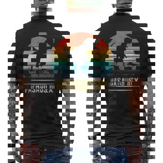 Papa-Saurus Rex Drôle Dinosaure Cadeau De La Fête Des Pères T-shirt imprimé au dos - Cadeauxyz