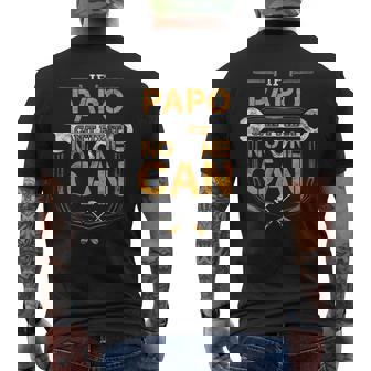 Papo Fix It Handyman Mechanic Tools Dad Grandpa Men's T-shirt Back Print - Thegiftio