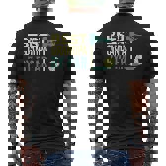 Par Golfports Best Grandpa メンズTシャツ バックプリント - Kawaiitshirt