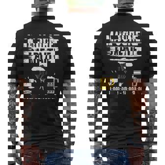 Parachute Ma Journée Parfaiteport Extrême Apéro Cadeau T-shirt imprimé au dos - Cadeauxyz